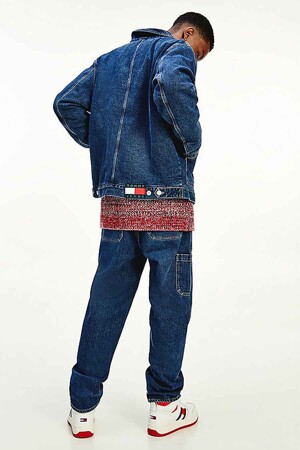 Dames - TOMMY JEANS - Straight jeans - dark blue denim - straight - DARK BLUE DENIM