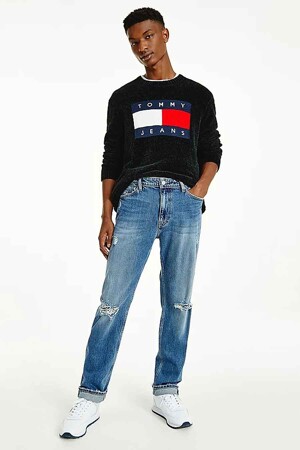 Heren - TOMMY JEANS - Straight jeans - mid blue denim - Jeans - MID BLUE DENIM