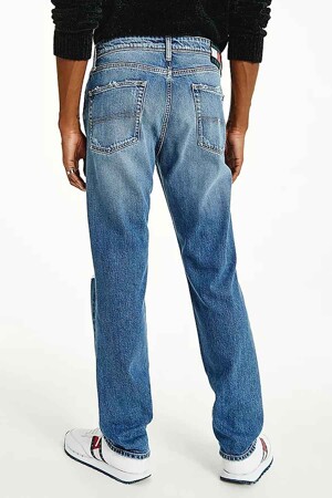 Dames - TOMMY JEANS - Straight jeans - mid blue denim -  - MID BLUE DENIM