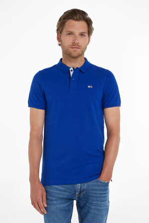 Dames - TOMMY JEANS - Polo - blauw - Polo's - BLAUW