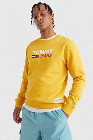 Dames - Tommy Jeans - Sweater - geel -  - geel