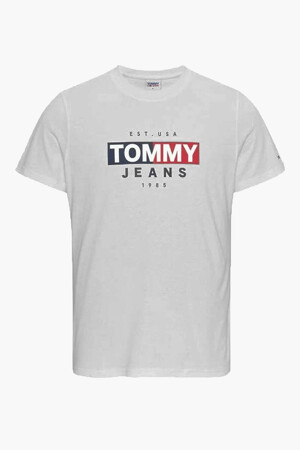 Femmes - Tommy Jeans - T-shirt - blanc - Couleurs naturelles - gris