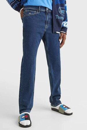 Heren - TOMMY JEANS - Straight jeans - dark blue denim - Jeans - DARK BLUE DENIM
