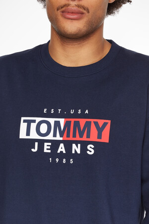 Dames - Tommy Jeans - Sweater - blauw - HILFIGER DENIM - blauw