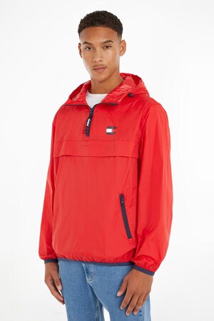 Dames - TOMMY JEANS - Jas - rood - Tommy Jeans - ROOD