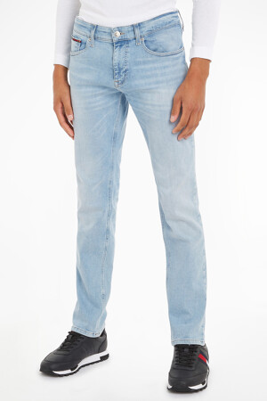 Heren - TOMMY JEANS - SCANTON - Jeans - LIGHT BLUE DENIM