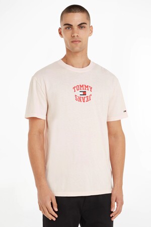 Femmes - Tommy Jeans - T-shirt - rose - Tommy Hilfiger - rose