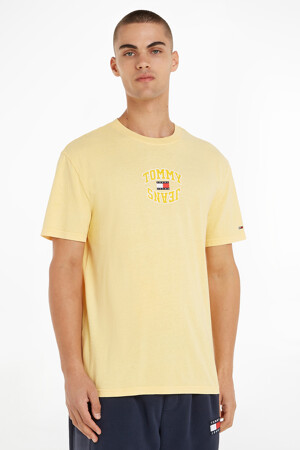 Femmes - Tommy Jeans - T-shirt - jaune - Tommy Hilfiger - jaune