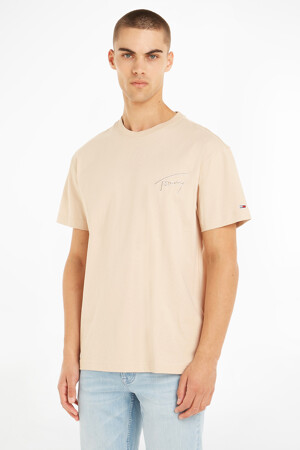 Femmes - TOMMY JEANS - T-shirt - beige - Shop enhanced neutrals > - BEIGE