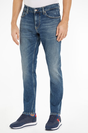 Dames - TOMMY JEANS - Tapered jeans - mid blue denim - tapered - MID BLUE DENIM