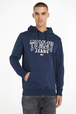 Dames - Tommy Jeans - Sweater - blauw - Tommy Hilfiger - blauw