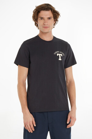 Femmes - TOMMY JEANS - T-shirt - bleu - Nouveautés - BLAUW