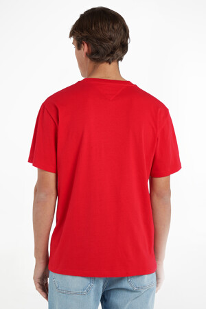 Dames - TOMMY JEANS - T-shirt - rood - Nieuwe collectie - ROOD