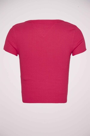 Dames - Tommy Jeans - T-shirt - rood -  - rood