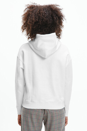 Dames - TOMMY JEANS - Sweater - wit - Hoodies & sweaters - WIT