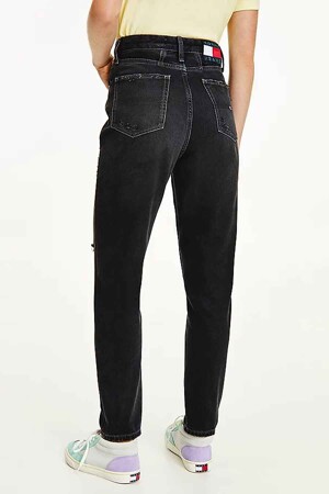 Dames - Tommy Jeans - Mom jeans - black denim -  - BLACK DENIM