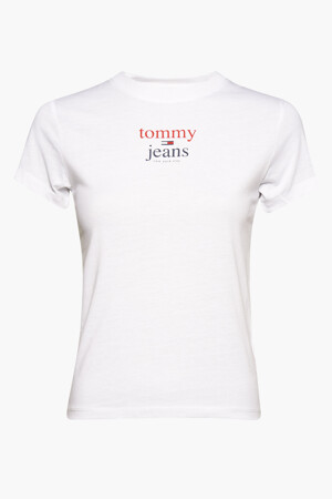 Dames - TOMMY JEANS - T-shirt - wit -  - WIT