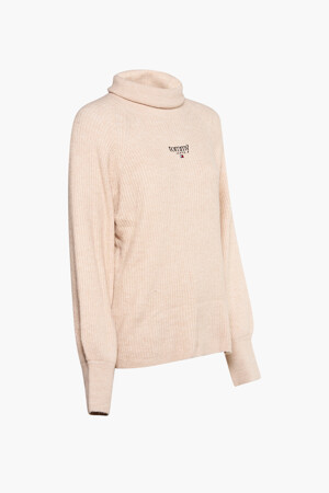 Dames - TOMMY JEANS - Pull - beige - Tommy Jeans - BEIGE