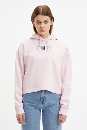 Dames - Tommy Jeans - Sweater - roze - Tommy Hilfiger - roze