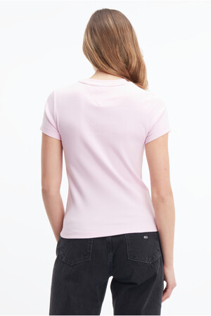 Dames - Tommy Jeans - T-shirt - roze - Tommy Hilfiger - roze