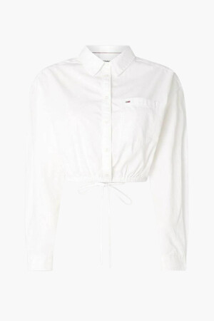 Femmes - TOMMY JEANS - Chemise - blanc - Tommy Jeans - WIT