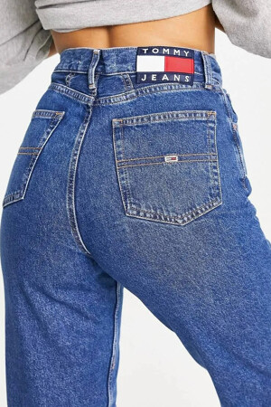 Dames - Tommy Jeans - MOM TJ - Tommy Hilfiger - LIGHT BLUE DENIM