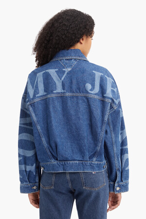 Dames - TOMMY JEANS - Jeansjas - mid blue denim - Tommy Jeans - MID BLUE DENIM