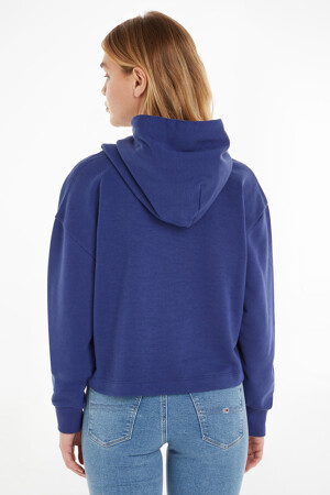 Dames - TOMMY JEANS - Sweater - blauw - Hoodies & sweaters - BLAUW
