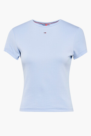 Dames - Tommy Jeans - T-shirt - blauw - T-shirts & Tops - blauw