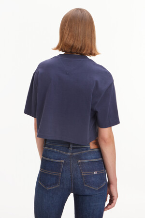 Femmes - Tommy Jeans - T-shirt - bleu - T-shirts & Tops - bleu