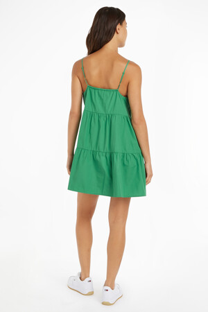 Dames - TOMMY JEANS - Kleedje - groen - Tommy Jeans - GROEN