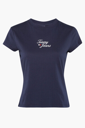 Femmes - Tommy Jeans - T-shirt - bleu - T-shirts & Tops - bleu
