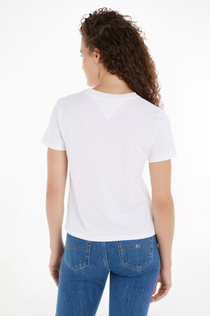Dames - Tommy Jeans - Top - wit - Tommy Hilfiger - wit