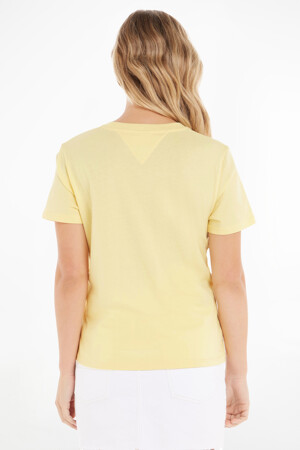 Dames - Tommy Jeans - T-shirt - geel - HILFIGER DENIM - geel