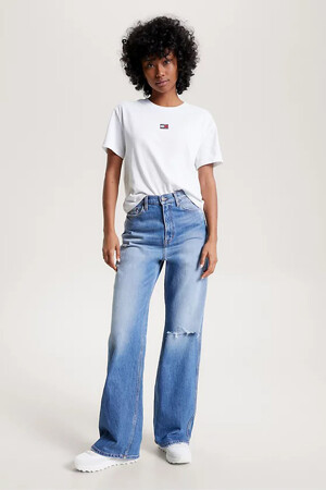 Dames - Tommy Jeans - Top - wit - Tommy Hilfiger - wit