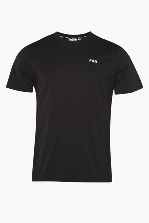 Heren - FILA - T-shirt - zwart - T-shirts - ZWART