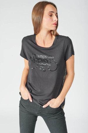 Femmes - Le Temps des Cerises - T-shirt - noir - Le temps des Cerises - noir