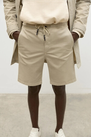 Dames - ECOALF - GAPCNOSAS0227MS23_055 STONE - Shorts - beige