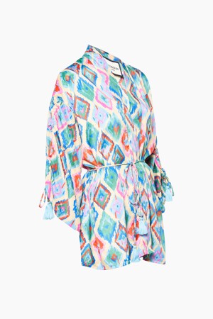 Femmes - Gold & Silver - GOLDIE KIMONO GS_687 - Gold & Silver - bleu