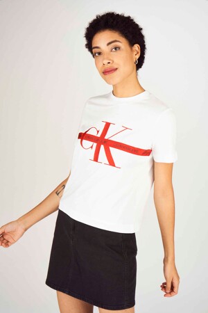 Femmes - Calvin Klein - T-shirt - blanc -  - WIT
