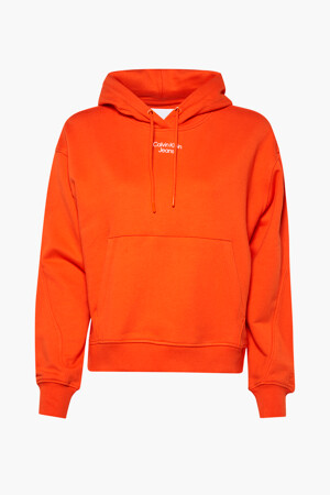 Dames - Calvin Klein - Sweater - oranje - Calvin Klein - ORANJE