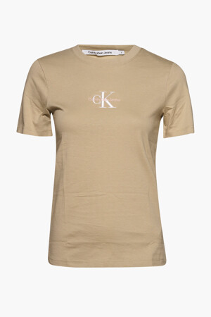 Femmes - Calvin Klein - T-shirt - beige -  - BEIGE