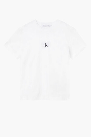 Dames - Calvin Klein - T-shirt - wit - Calvin Klein - WIT