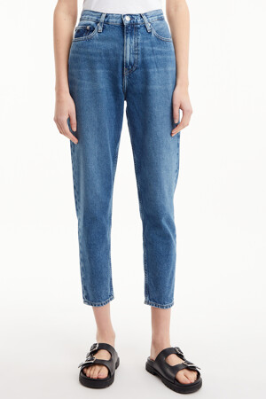 Dames - Calvin Klein - Mom jeans - mid blue denim -  - MID BLUE DENIM