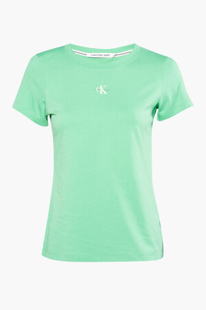 Dames - Calvin Klein - T-shirt - groen - Calvin Klein - GROEN