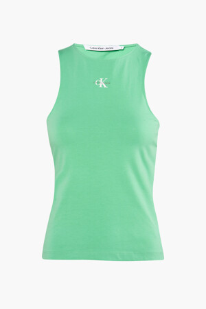 Femmes - Calvin Klein - T-shirt - vert - Calvin Klein - GROEN