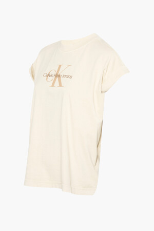 Femmes - Calvin Klein - T-shirt - beige - Calvin Klein - BEIGE