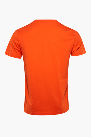 Dames - Calvin Klein - T-shirt - oranje - Kerstcadeautips heren - ORANJE