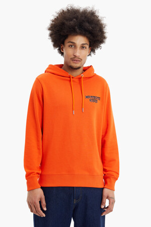 Dames - Calvin Klein - Sweater - oranje - Sweaters - ORANJE