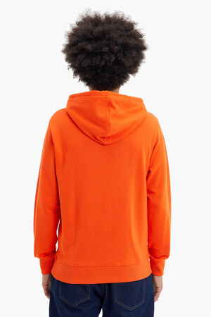 Dames - Calvin Klein - Sweater - oranje - Sweaters - ORANJE